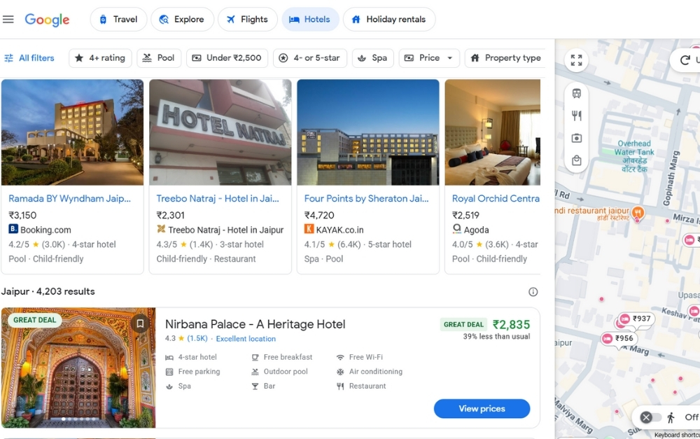 Hotel Marketing Agency in Jaipur